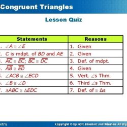 Geometry quiz 1.1-1.3 answer key