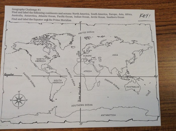 Unit 2 geography challenge answer key