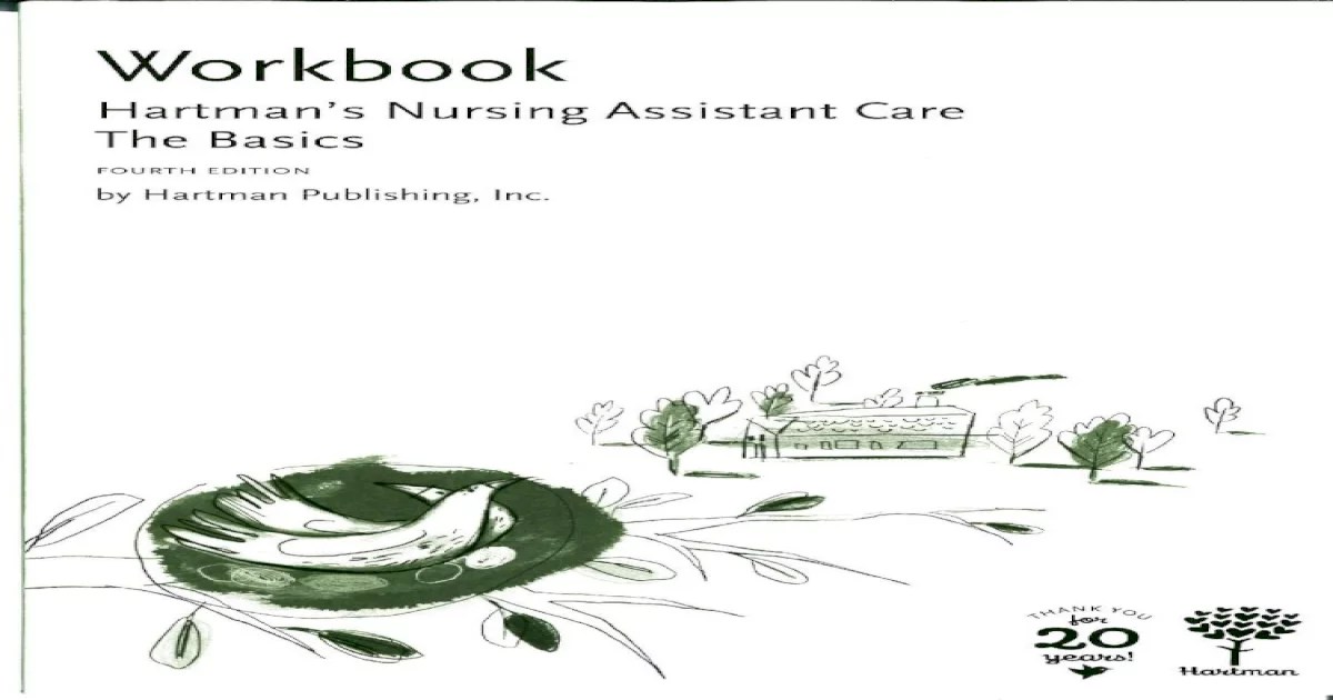 Hartman nursing assistant workbook answers